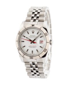Alternative view of HandMade The Rolex Datejust 116264 White Dial Thunderbird