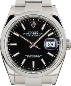 HandMade The Rolex Datejust 126200 Black Index Dial
