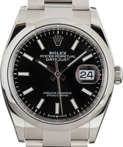 HandMade The Rolex Datejust ref 126200 Black Dial