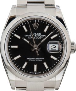 HandMade The Rolex Datejust ref 126200 Black Dial