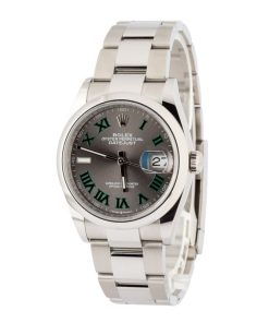 Alternative view of HandMade The Rolex Datejust 126200 Wimbledon Dial