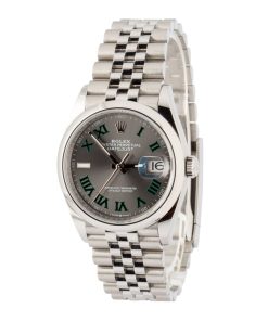 Alternative view of HandMade The Rolex Datejust 126200 Slate Dial