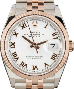 HandMade The Rolex Datejust 126231 White Roman Dial