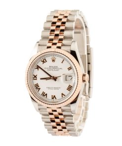 Alternative view of HandMade The Rolex Datejust 126231 White Roman Dial