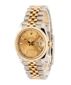 Alternative view of HandMade The Rolex Datejust 126233 Champagne Dial