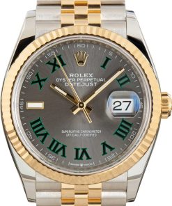 HandMade The Rolex Datejust 36 ref 126233 Slate Wimbledon