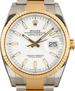 HandMade The Rolex Datejust 126233 White Luminous Dial