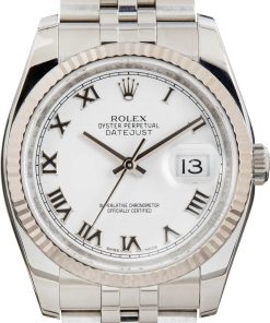 HandMade The Rolex Datejust 36 Ref 116234 White Dial
