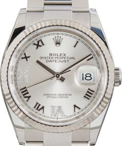 HandMade The Rolex Datejust 126234 Silver Dial