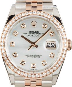 HandMade The Rolex Datejust 36 Ref 126281 Diamond Dial