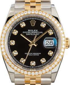 HandMade The Rolex Datejust 36 Ref 126283 Stainless Steel & 18k Yellow Gold