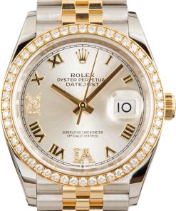 HandMade The Rolex Datejust 36 Ref 126283 Silver Dial