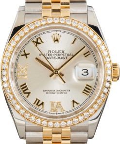 HandMade The Rolex Datejust 126283 Silver Roman Dial