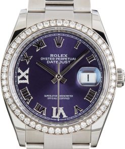 HandMade The Rolex Datejust 126284 Purple Dial
