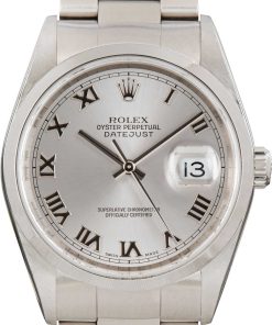 HandMade The Rolex Datejust 36 Ref 16200 Silver Roman Dial