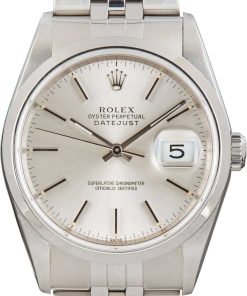 HandMade The Rolex Datejust 16200 Silver Dial