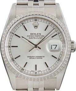 HandMade The Rolex Datejust Ref 16220 Silver Dial