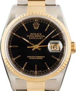 HandMade The Rolex Datejust Ref 16233 Black