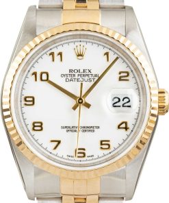 HandMade The Rolex Datejust 16233 Two Tone Arabic