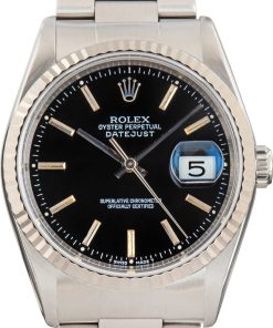 HandMade The Rolex Datejust Ref 16234 Black Dial