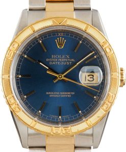 HandMade The Rolex Thunderbird Datejust Two Tone 16263 Blue Dial