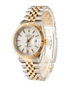 Alternative view of HandMade The Rolex Datejust Thunderbird 16263 White