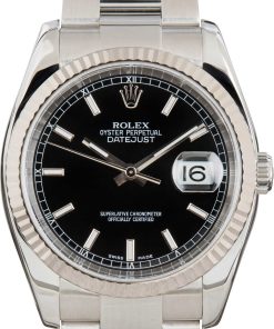 HandMade The Rolex Datejust Ref 116234 Black Dial