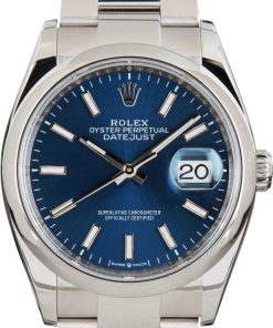 HandMade The Rolex Datejust Ref 126200 Blue Dial