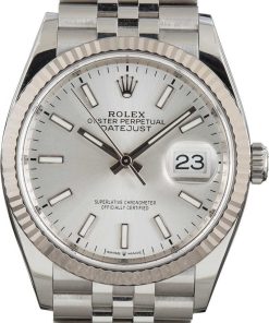 HandMade The Rolex Datejust 36 Ref 126234 Silver Dial