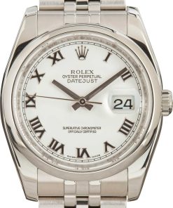 HandMade The Rolex Steel Datejust 116200 White Dial