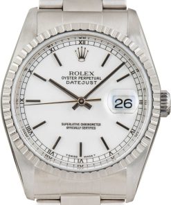 HandMade The Rolex Datejust 16220 White Dial