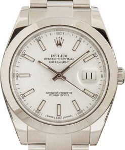 HandMade The Rolex Datejust 41 Ref 126300 White Dial