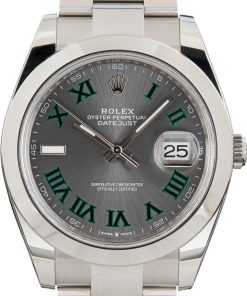 HandMade The Rolex Datejust 126300 41 ref 126300 Wimbledon Dial