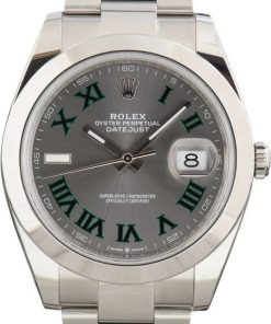 HandMade The Rolex Datejust 41 Ref 126300 Wimbledon Dial