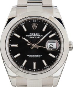 HandMade The Rolex Datejust 41 Ref 126300 Black Dial