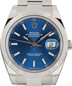 HandMade The Rolex Datejust 41 Ref 126300 Blue Dial