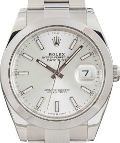 HandMade The Rolex Datejust 41 Ref 126300 Silver