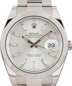 HandMade The Rolex Datejust 41 126300 Silver Dial