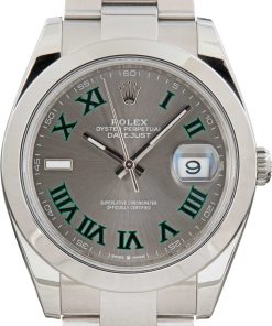 HandMade The Rolex Datejust 41 Ref 126300 Wimbledon Roman Dial