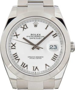 HandMade The Rolex Datejust 41 Ref 126300 White Dial
