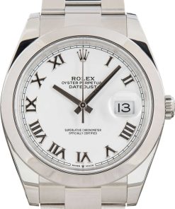 HandMade The Rolex Datejust 41 126300 White Dial