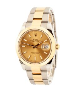 Alternative view of HandMade The Rolex Datejust 41 Ref 126303 Champagne Dial