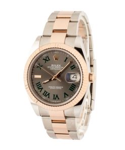 Alternative view of HandMade The Rolex Datejust 41 Ref 126331 Wimbledon Dial