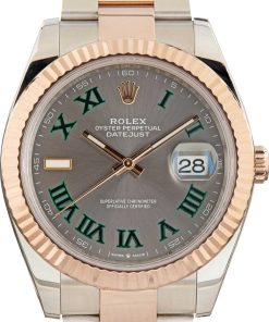 HandMade The Rolex Datejust 41 Wimbledon Dial 126331 Two Tone