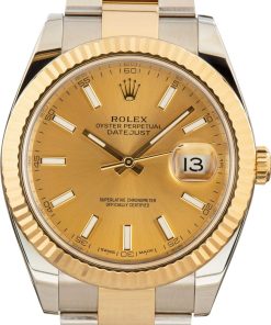 HandMade The Rolex Datejust 126333 Champagne Index Dial