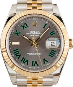 HandMade The Rolex Datejust 41 Ref 126333 Wimbledon Dial
