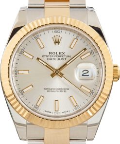 HandMade The Rolex Datejust 41 126333 Silver Chromalight Dial