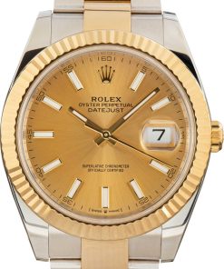 HandMade The Rolex Datejust 41 Ref 126333 Champagne Dial