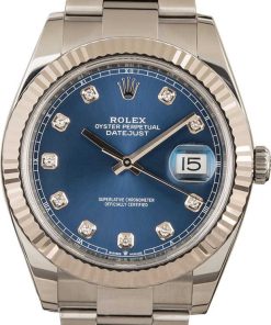 HandMade The Rolex Datejust 41 Ref 126334 Blue Dial