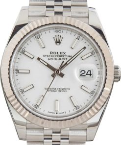 HandMade The Rolex Datejust 41 Ref 126334 White Dial